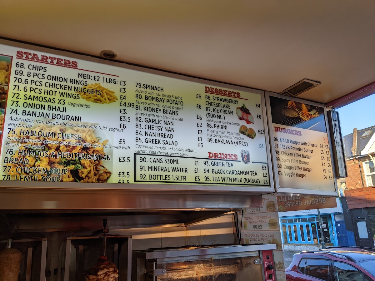 Smile Grill Menu - Image 1