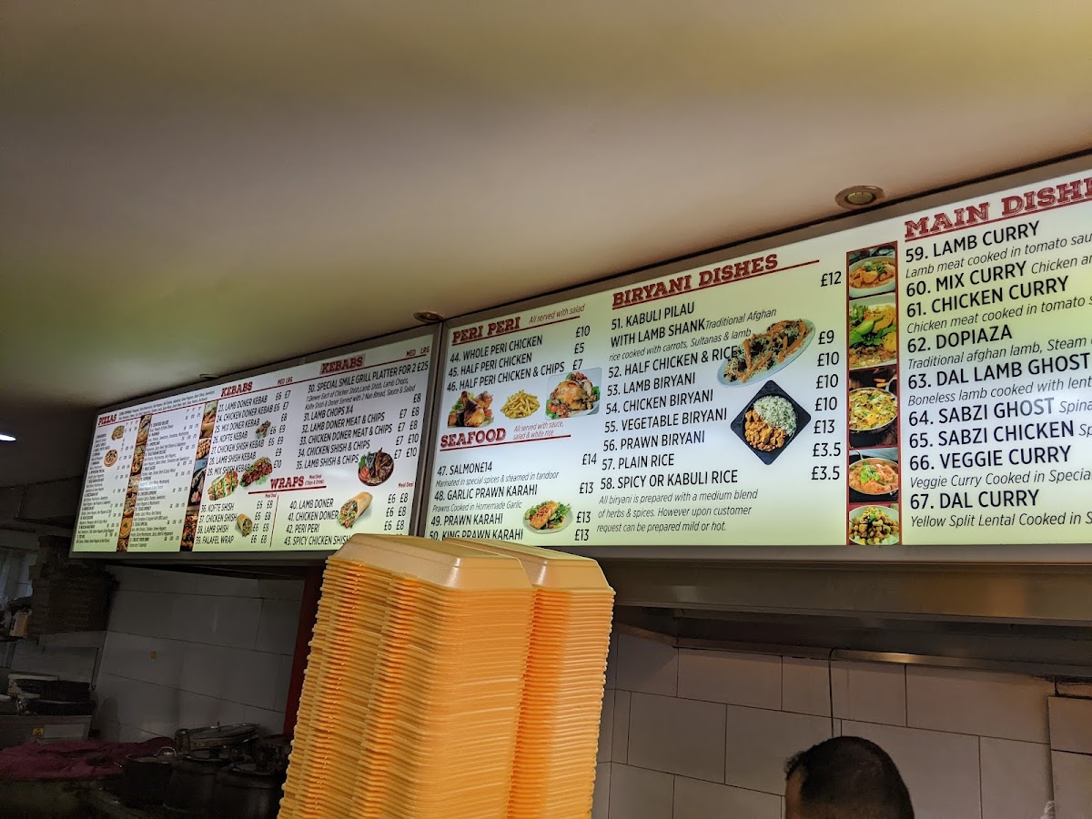 Smile Grill Menu - Image 2